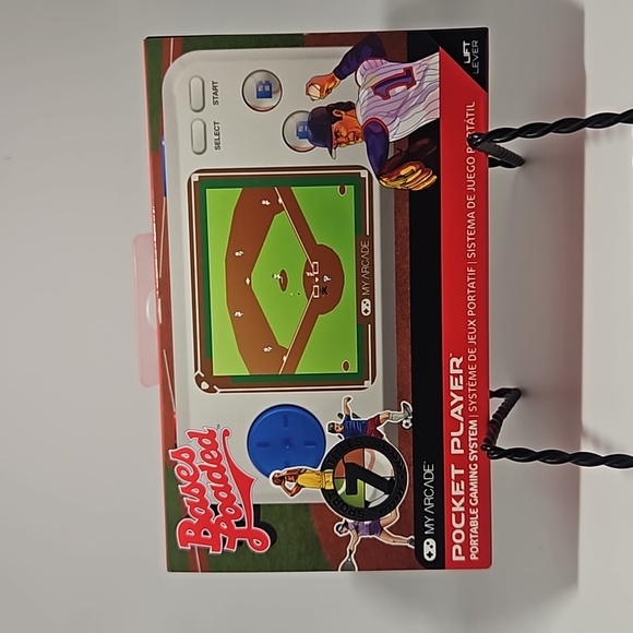NEW-My Arcade- Bases Loaded Pocket Player - Collectible Handheld Game Console - Picture 1 of 13